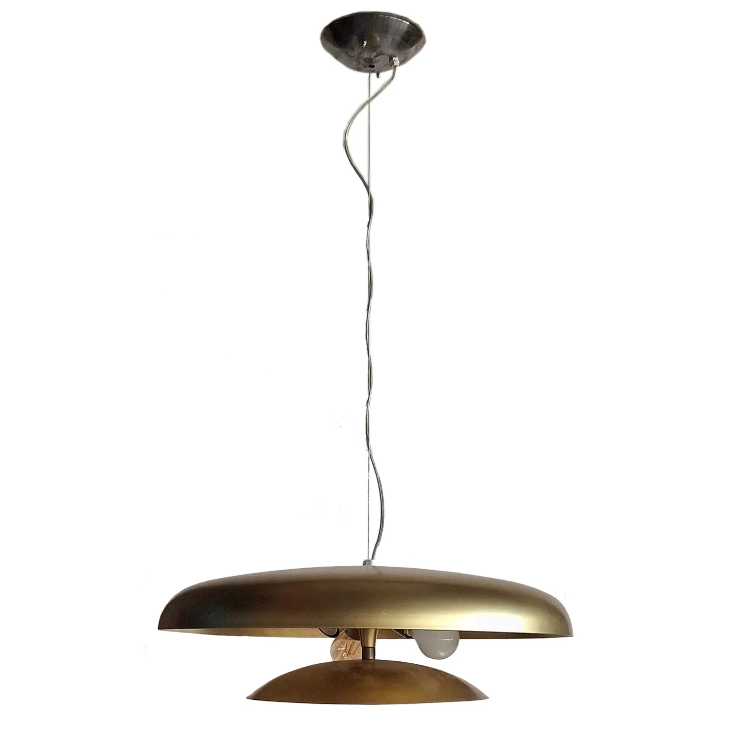 Tosel ROMA sospensione rotonda 64 cm oro metallo