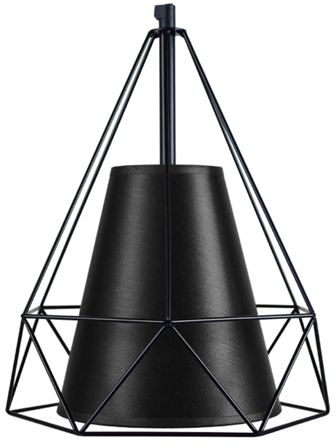Tosel Gallipoli lampadario barra nero bianco 3 luci E14