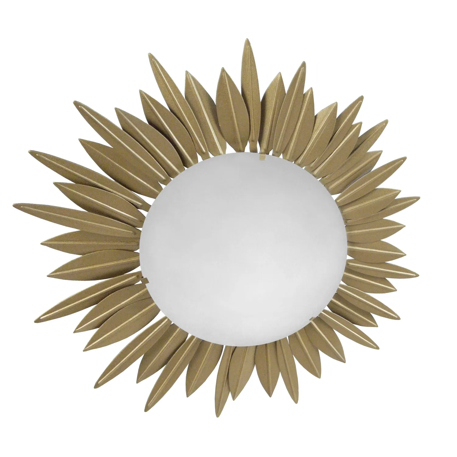Tosel Soleil plafoniera metallo alluminio vetro E27