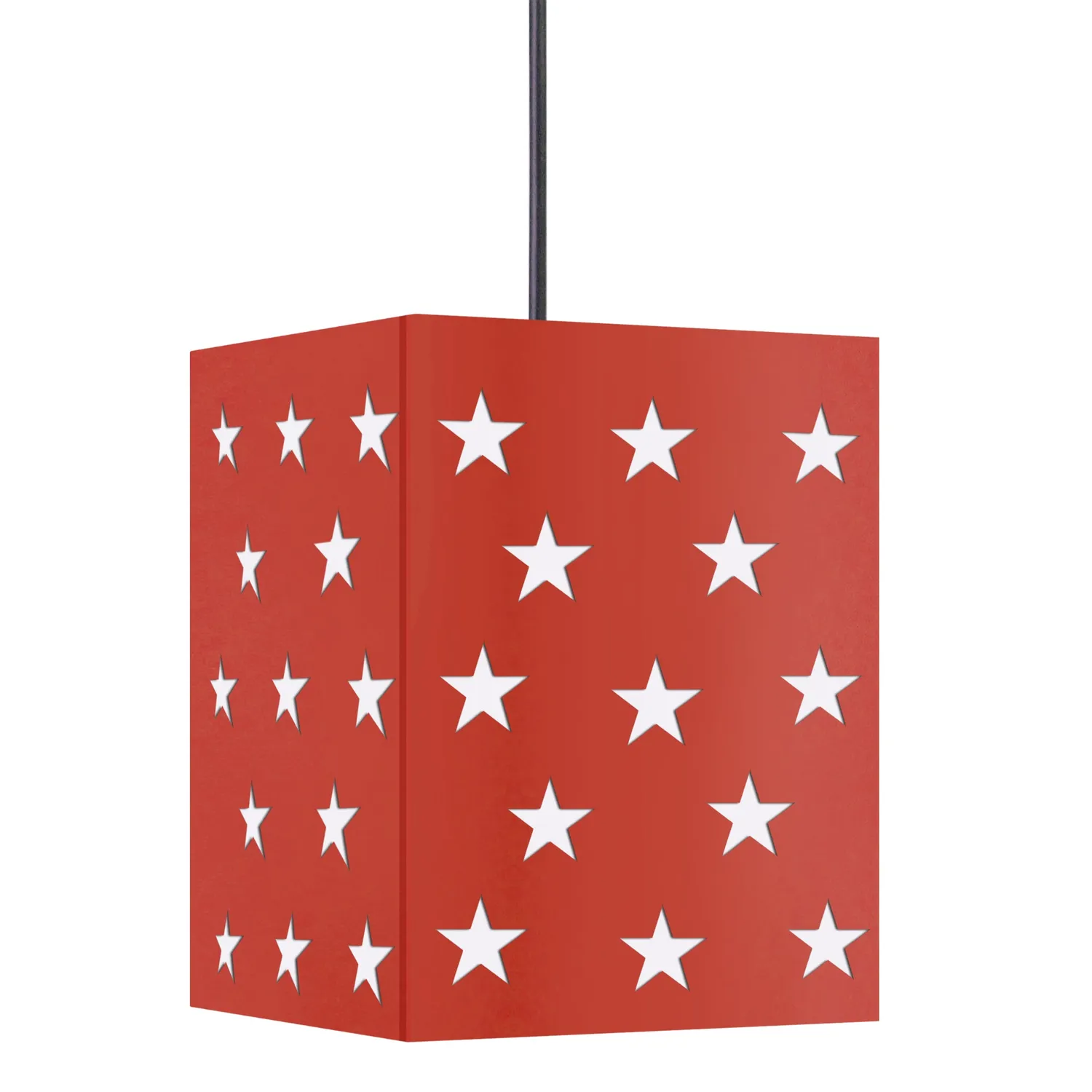 Tosel Etoiles 1 lampadario a sospensione metallo 18x100 cm blu