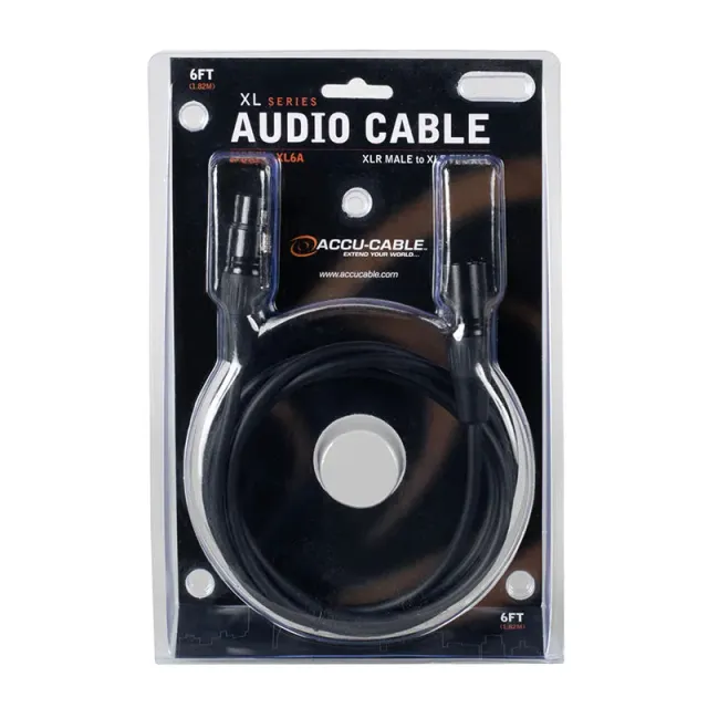 American DJ Accu-Cable XL6A cavo audio XLR 1,8 m