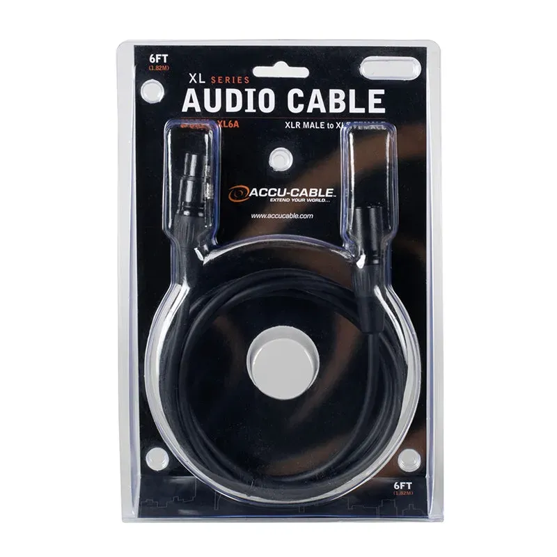 American DJ Accu-Cable XL6A cavo audio XLR 1,8 m