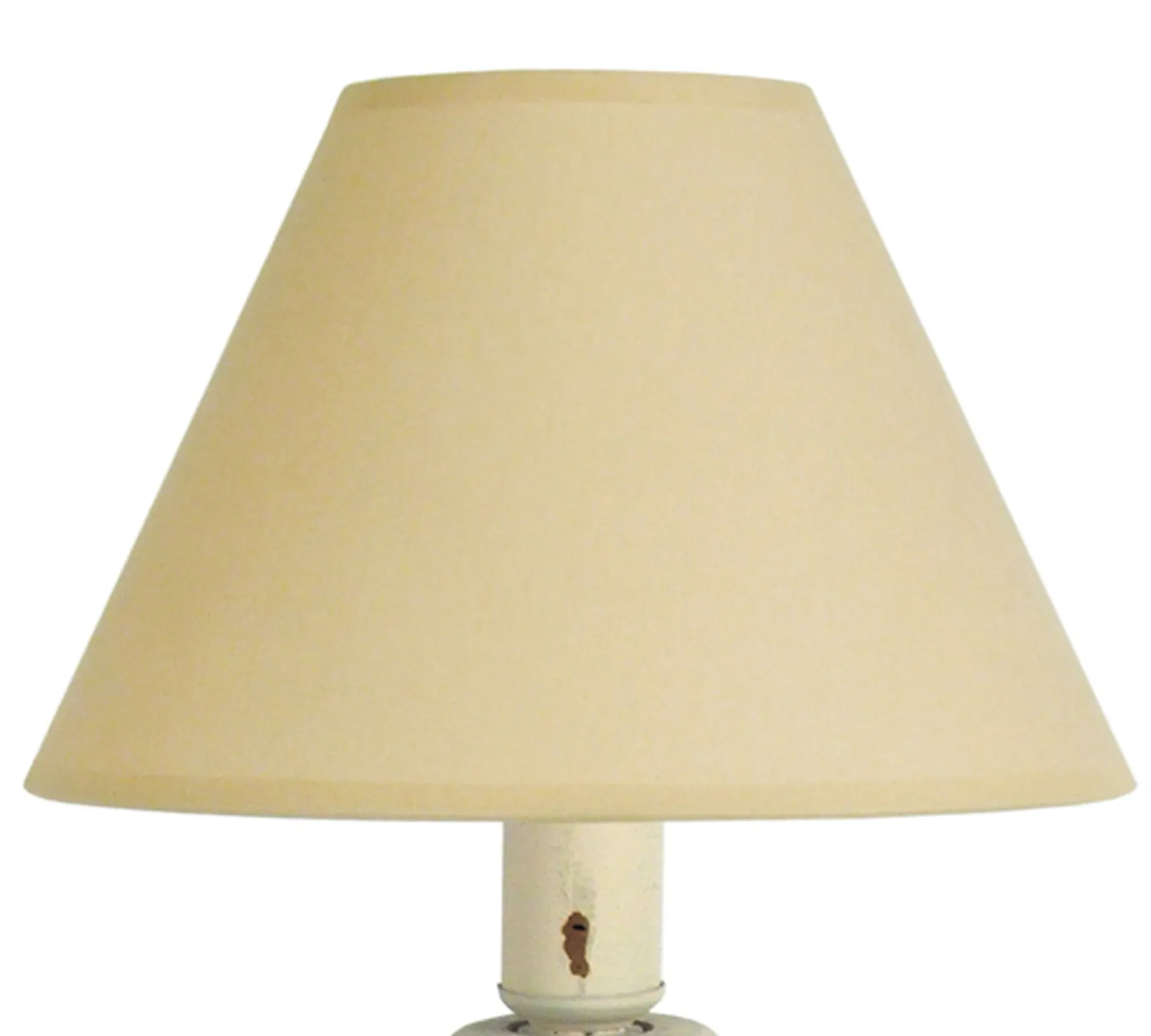 Tosel EVRY lampada tavolo bianca ecru 22x62 cm tessuto