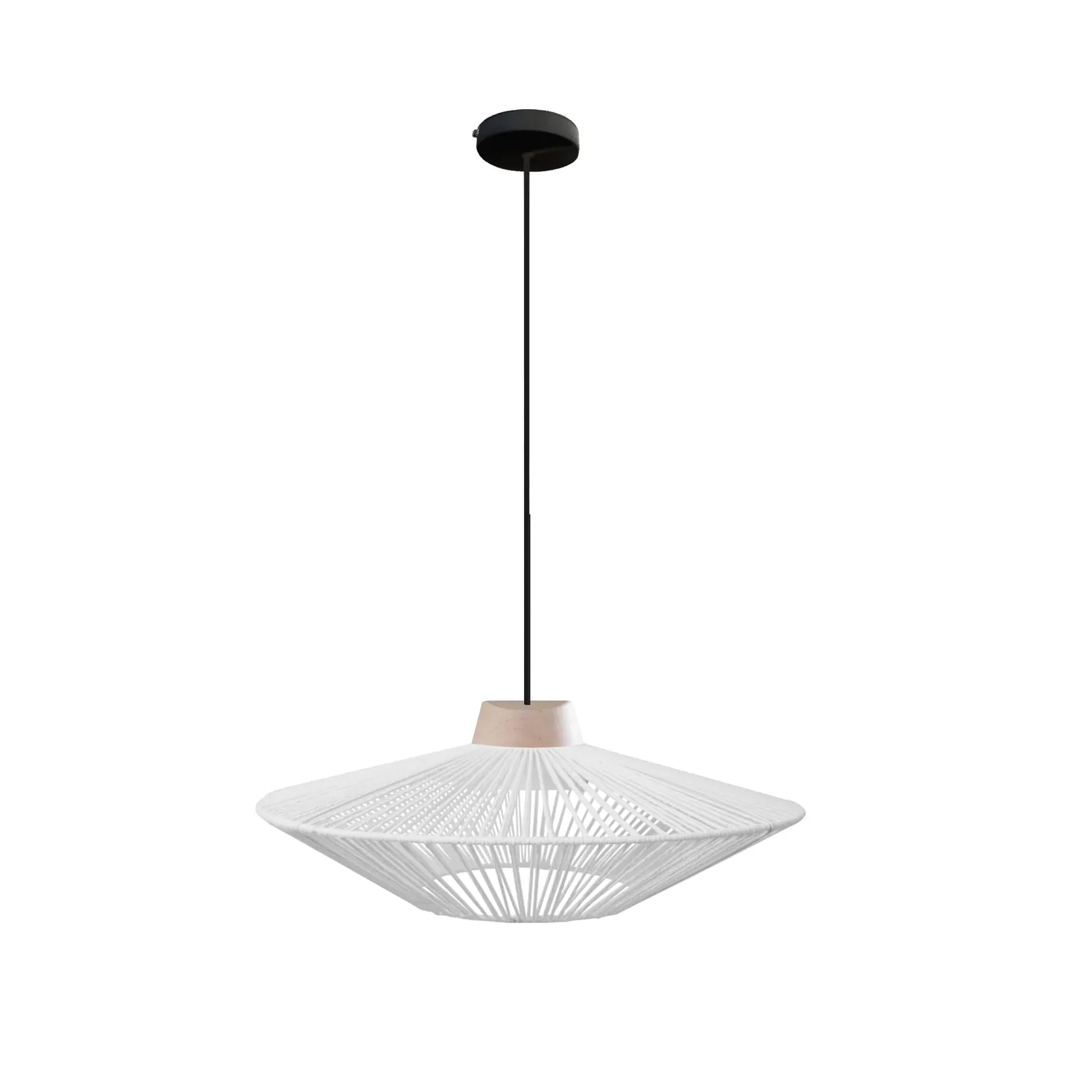 Tosel Harry 60 sospensione naturale 60x100 cm corda