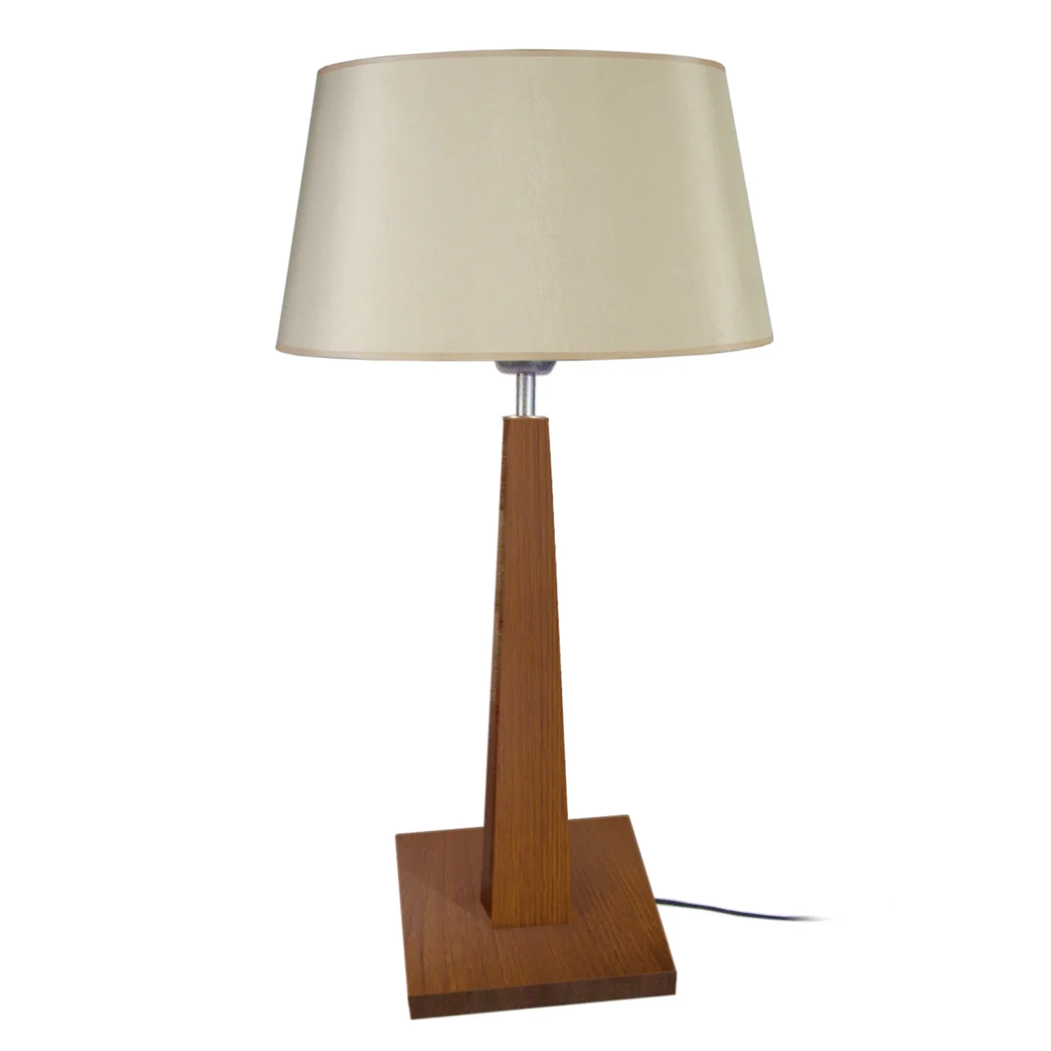 Tosel Thor lampada da tavolo naturale ecrù 30x56 cm