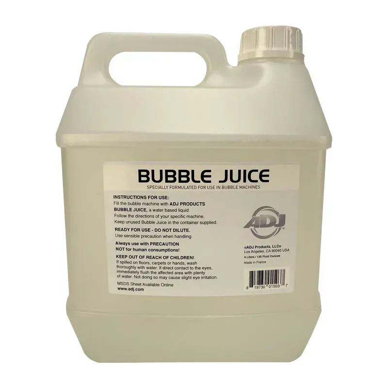 American DJ Bubble Juice BUB/G liquido bolle 4L